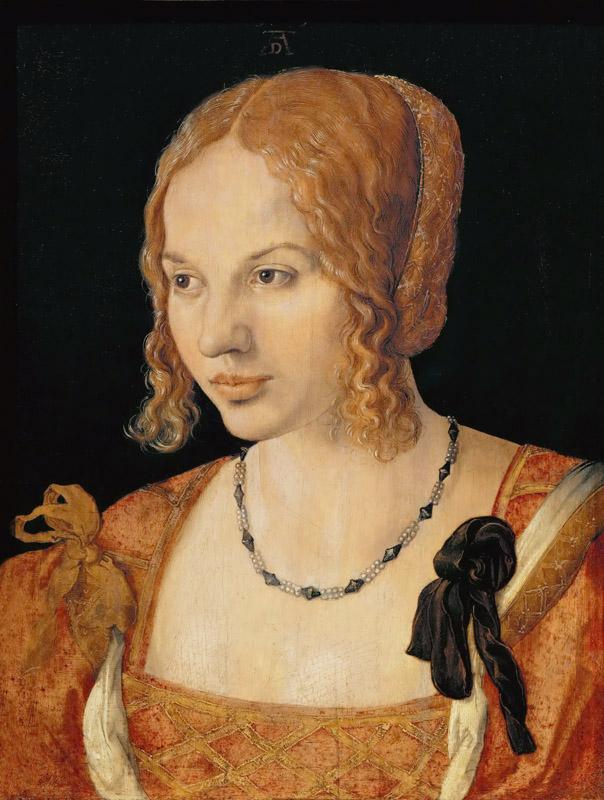 Albrecht Durer Portrait of a Young Venetian Woman (mk08) Germany oil painting art